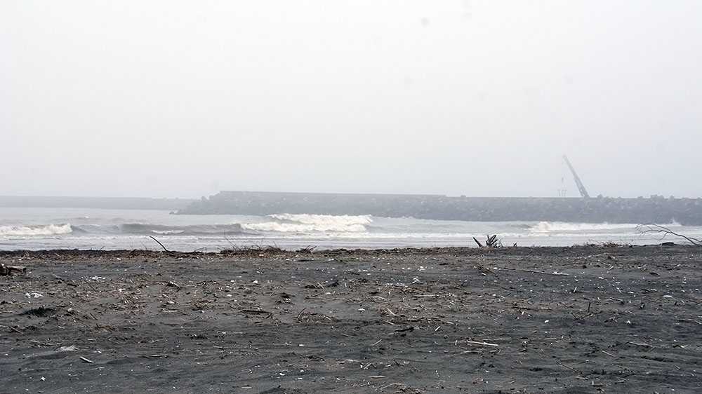 北海道のサーフポイント浜厚真
