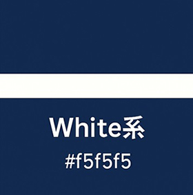 ホワイトとの組み合わせ色サンプル