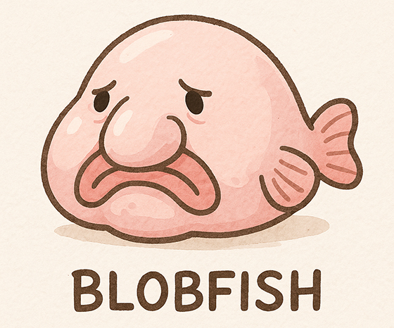 ブロブフィッシュ イラスト