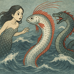 人魚や海蛇と見間違えられてきたリュウグウノツカイ