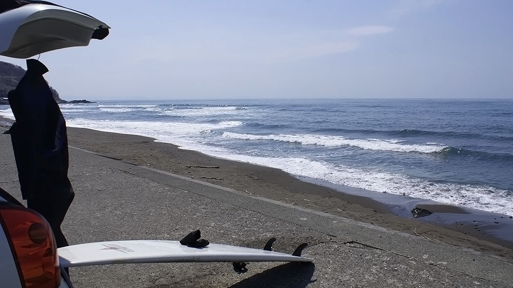 北海道のサーフポイント日本海、浜益、毘砂別方面