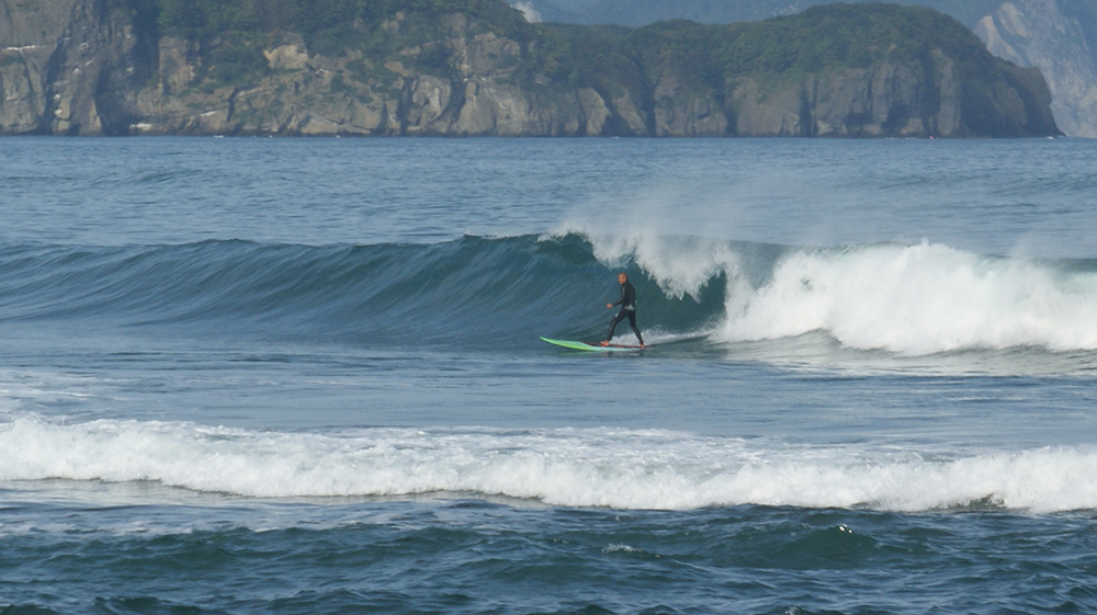 北海道SUPサーフィン塩谷