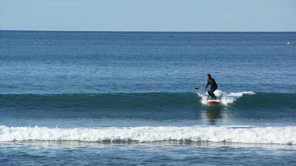 北海道SUPサーフィン塩谷