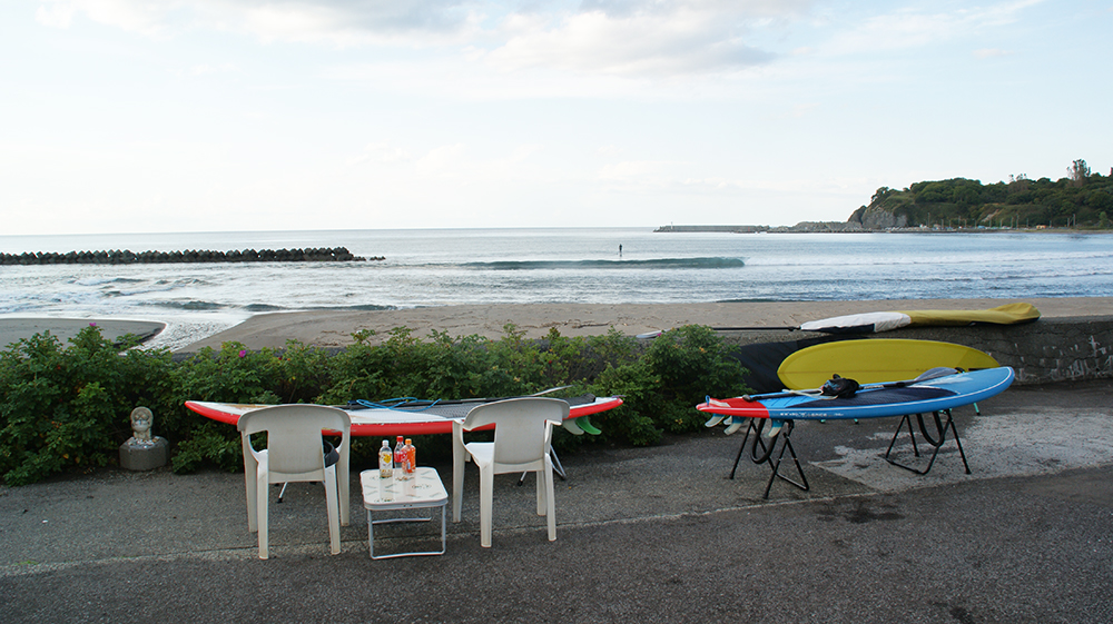 北海道SUPサーフィン塩谷