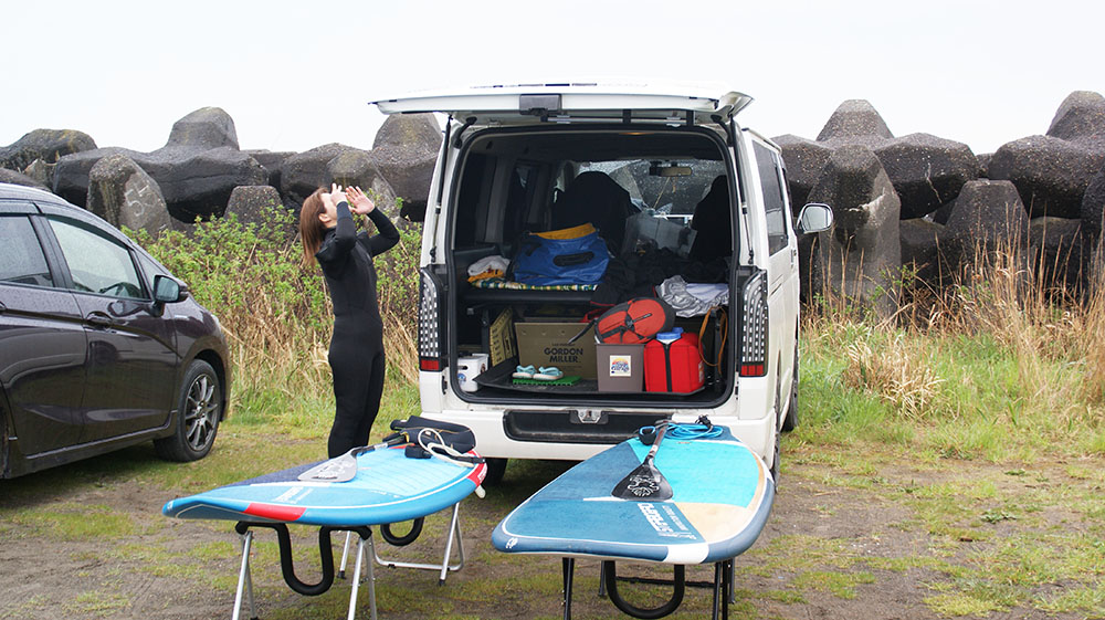 北海道SUPサーフィン白老