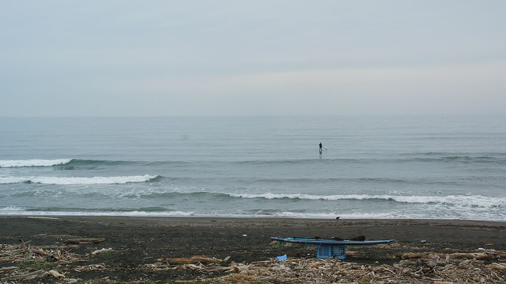 北海道SUPサーフィン白老