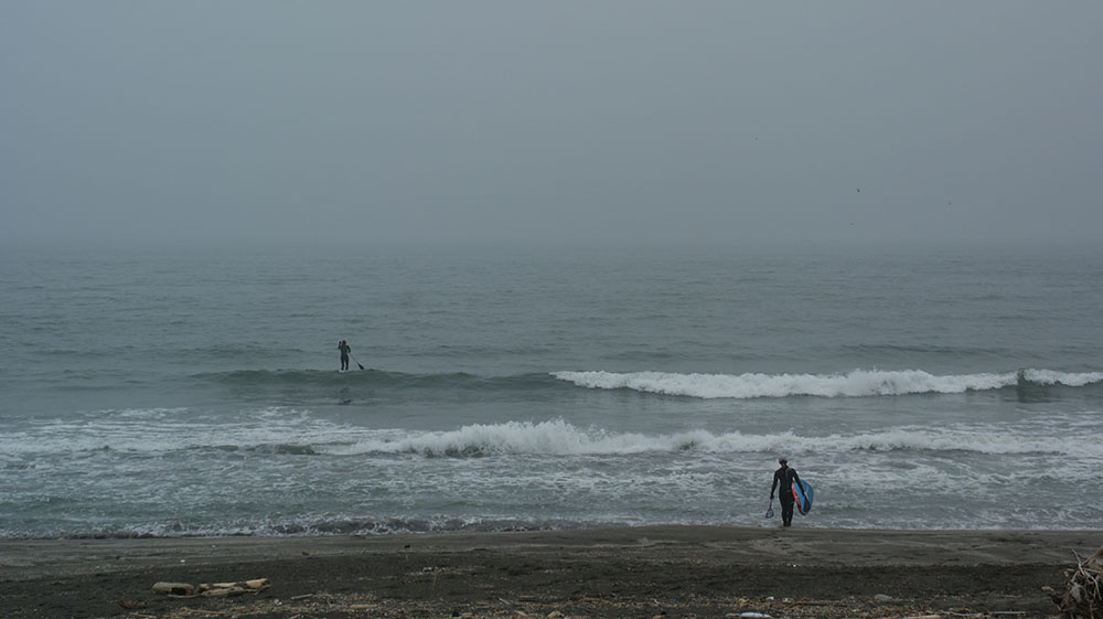 白老SUPサーフィン